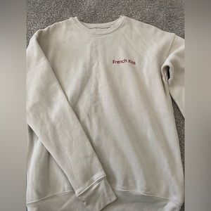 NYC french kiss sweater